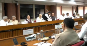 सर्वदलीय बैठक जारी